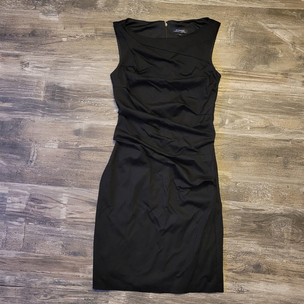 Le Chateau black Sheath Dress